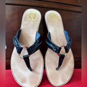 Lilly Pulitzer True Navy McKim Sandals